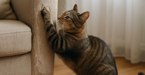 Blog chat : Chat griffe canapé